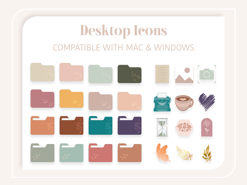 28 Desktop icons